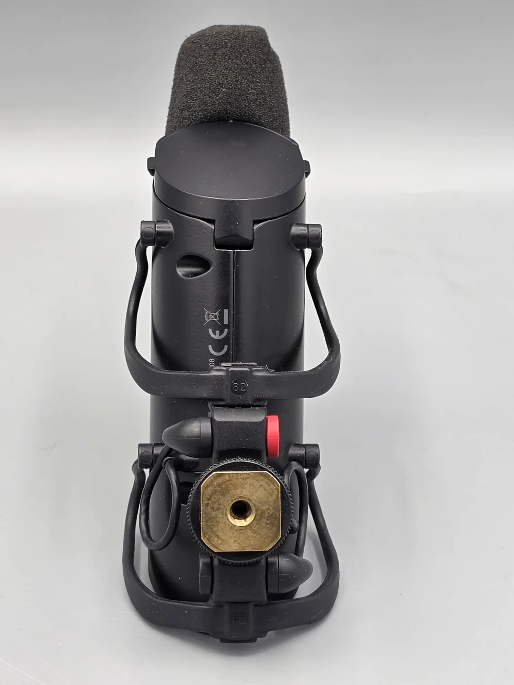 Shure Black Shotgun Microphone with Foam Windshield